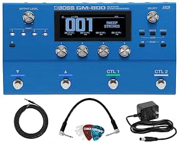 BOSS GM-800 ギターシンセサイザー 実機レビューあり】BOSS GM-800｜Roland ZEN-Core サウンド