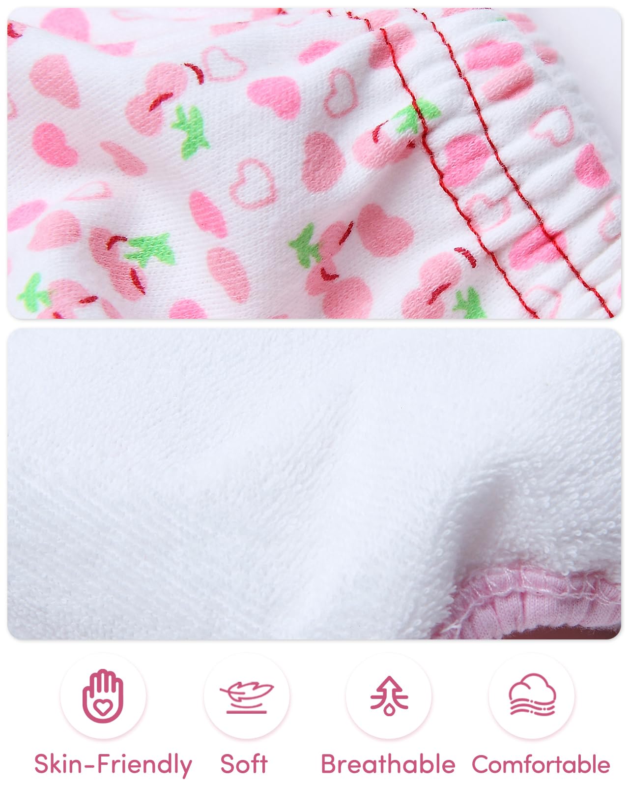 Domee Culotte Apprentissage Propreté Lavable Bébé Lot de 6 Animaux Doux 3-4 Ans (Taille du Fabricant 100)