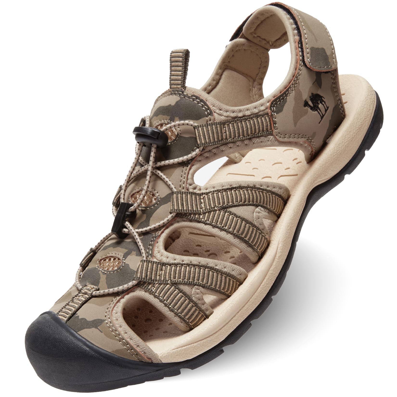  CAMELSPORTS Men's Waterproof Hiking Sandals for Outdoor Use
| CAMELSPORTS Men's Closed Toe Fisherman Sandals for Beach  
