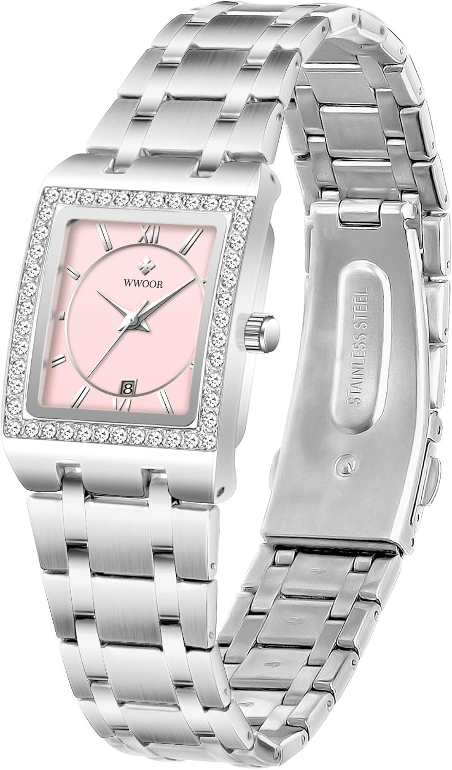 Women’s Luxury Stainless Steel Bracelet Watches Ladies