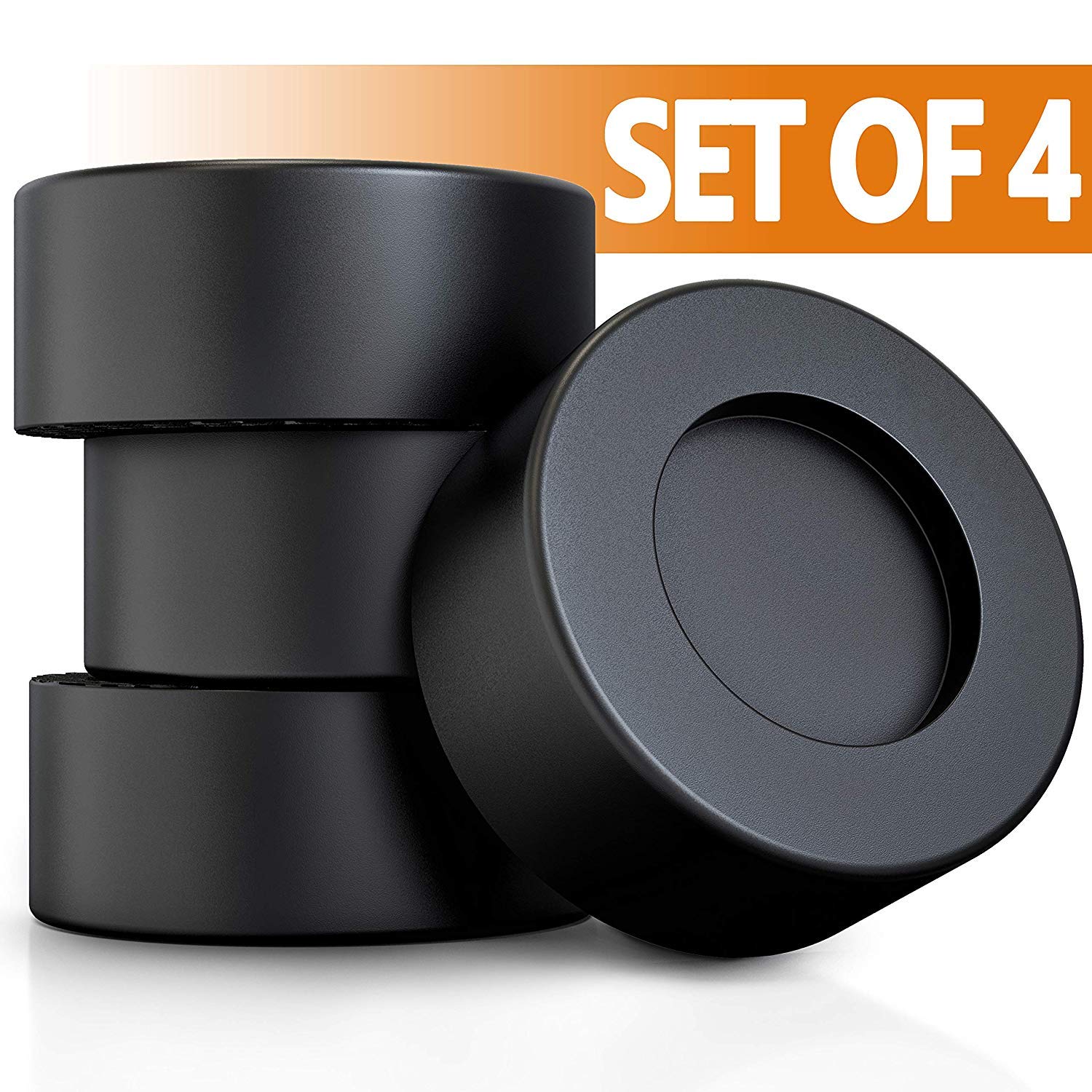 Ecardy Anti Vibrasion and Antivibrant Pads for Washing Machine & Dryer Machine, Rubber Anti-Walk Antivibration Pads for Washer Pads & Dryer