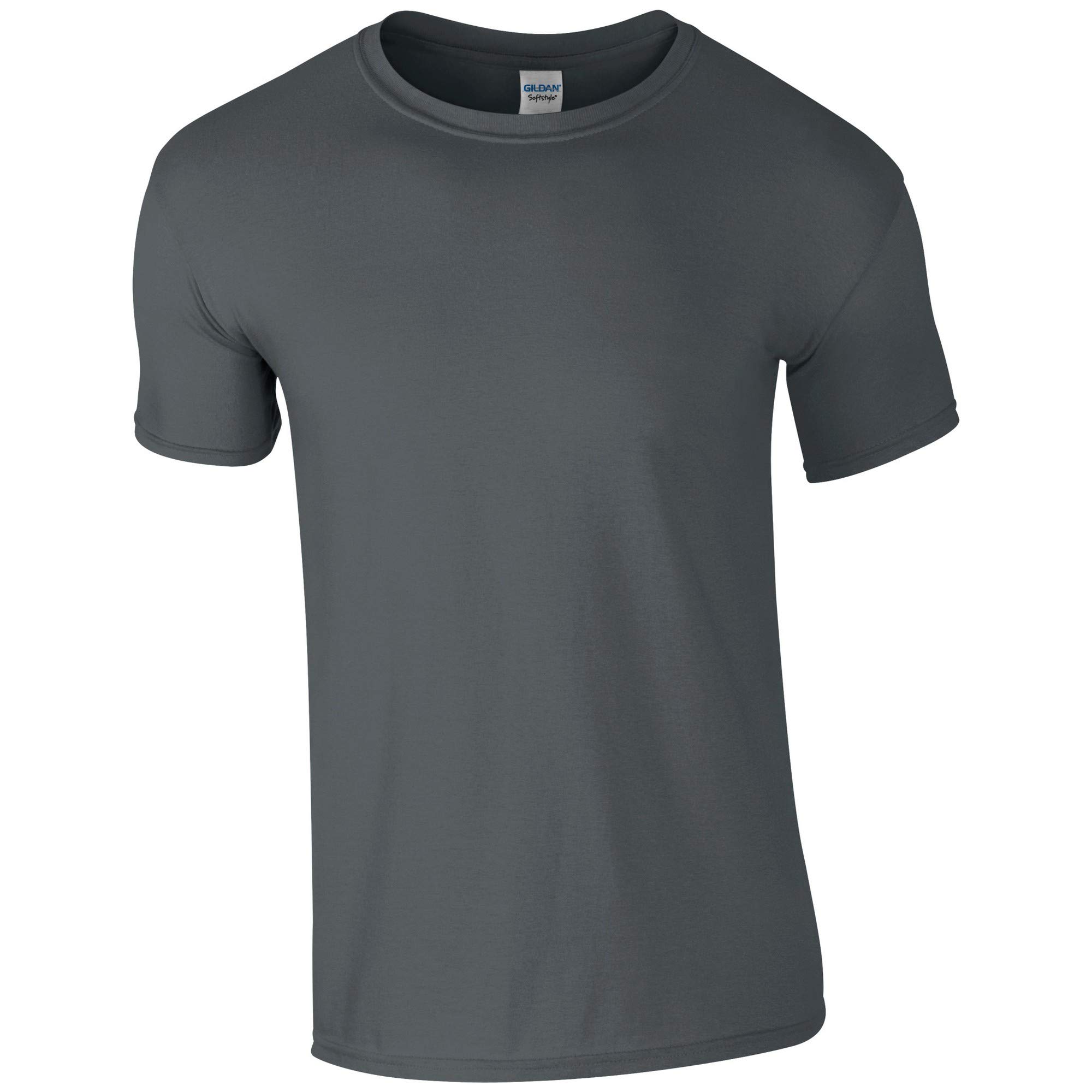 Gildan Mens Short Sleeve Soft-Style T-Shirt (4XL) (Charcoal)