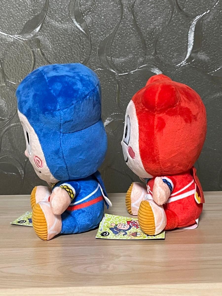 Amazon.co.jp: （ ち）忍者ハットリくんミディアムぬいぐるみ
