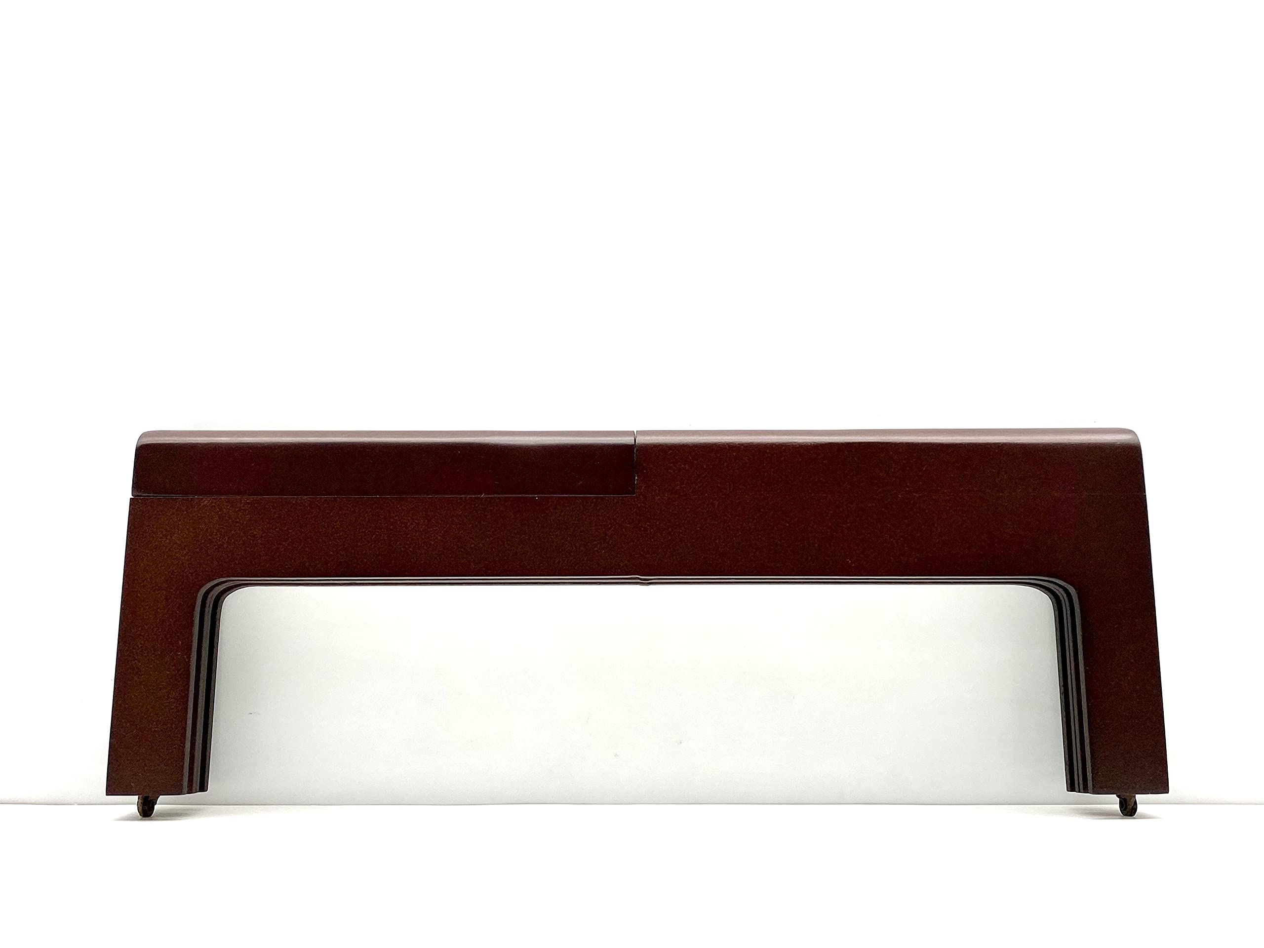 Cadre de sac à main en bois de 31 cm pour réparer ou fabriquer un grand portefeuille M53