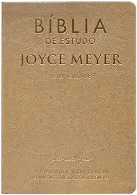Biblia De Estudo: Joyce Meyer Dourada Letra Grande