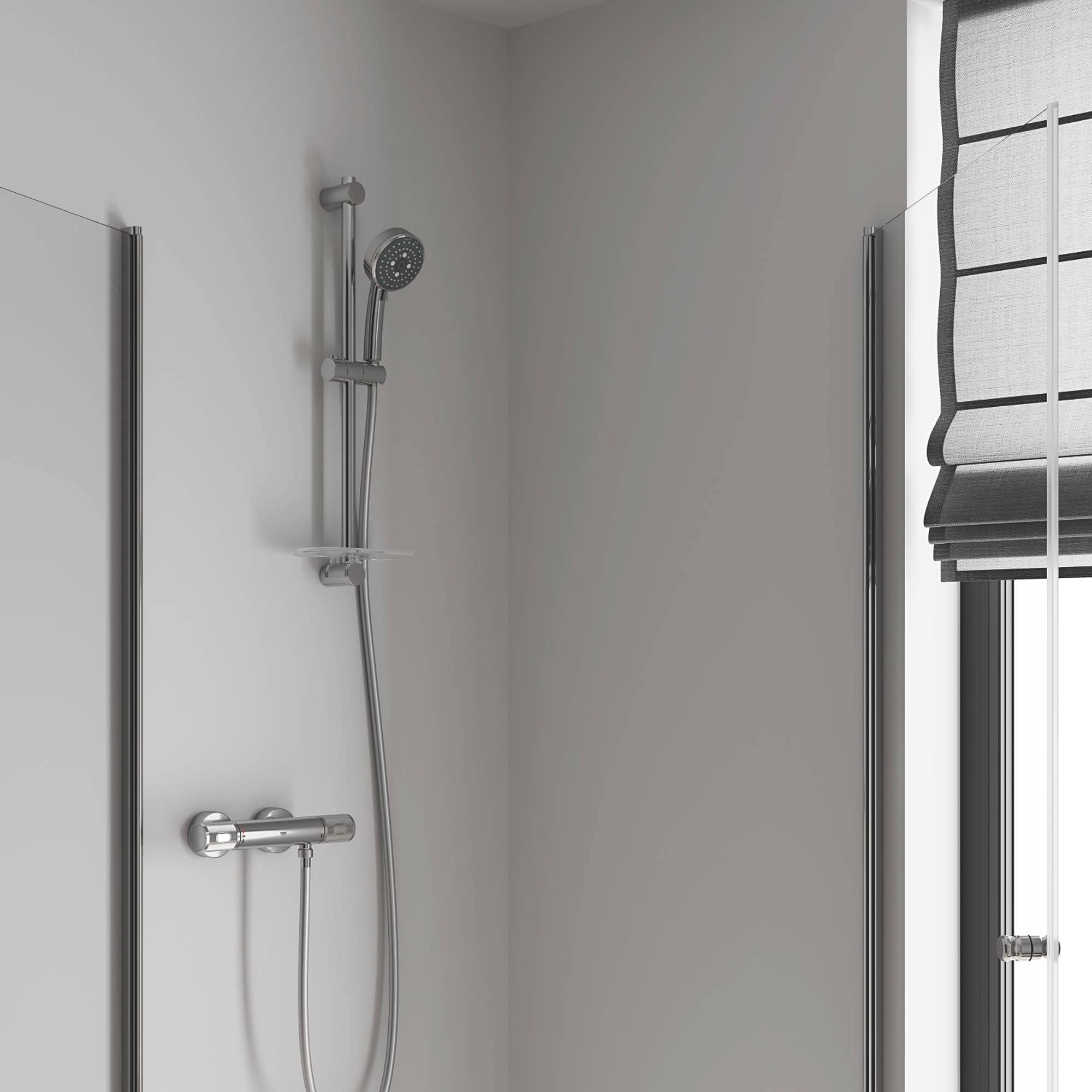 Grohe QuickFix Precision Feel bateria termostatyczna Chrom