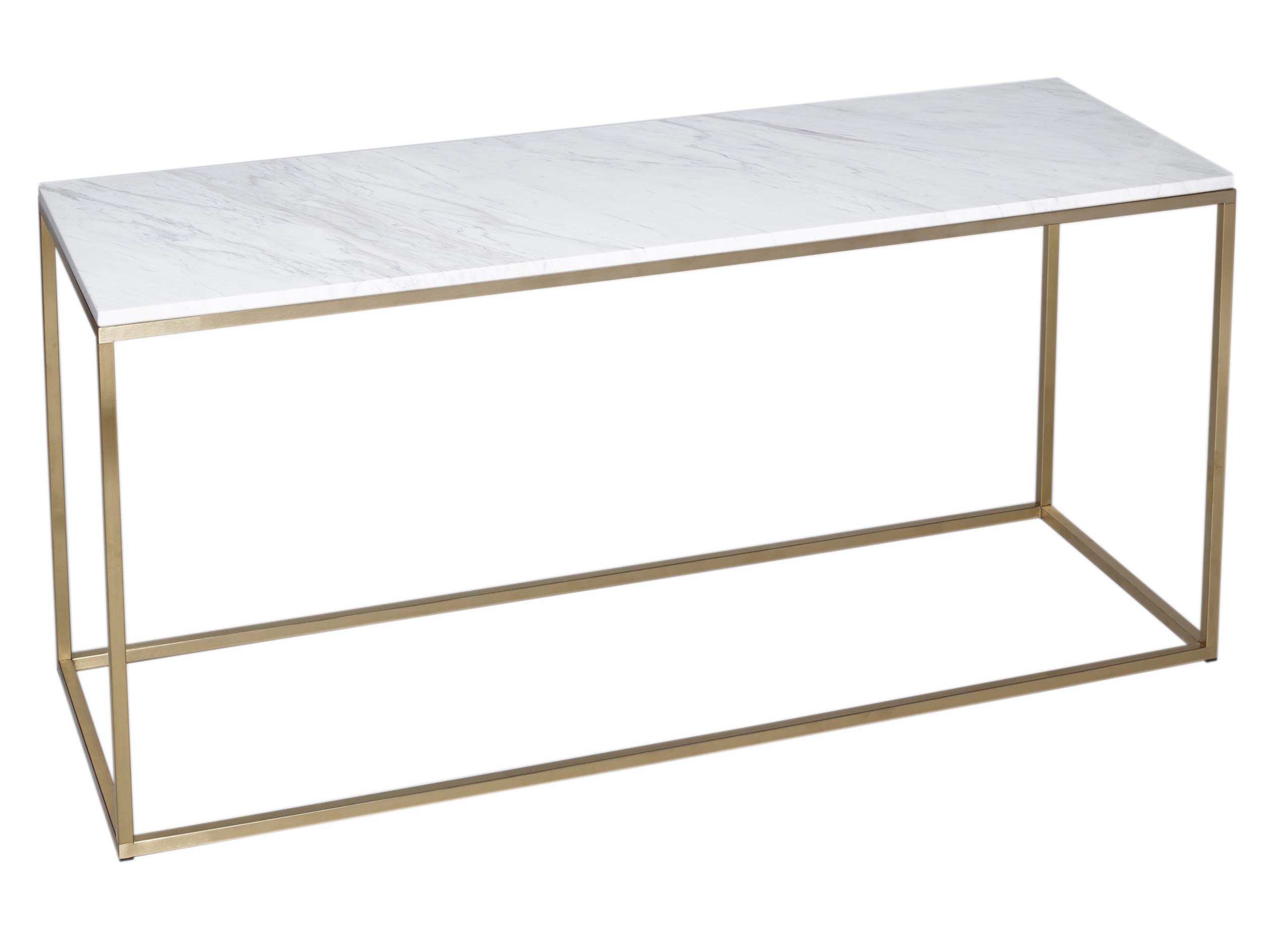 GillmoreSPACE TV Stand - Kensal MARBLE with BRASS base