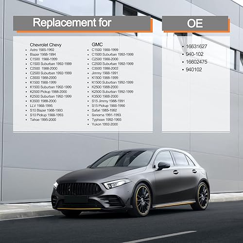 Miniatura 9 de 746-014 Actuador de cerradura de puerta eléctrico compatible con Chevrolet GMC Cadillac Oldsmobile Buick Pontiac