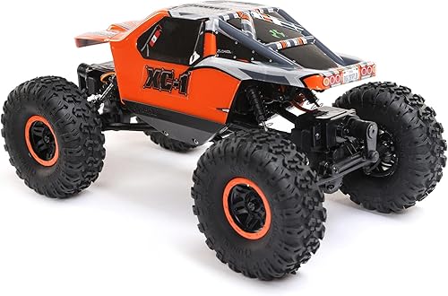 Miniatura 9 de Axial Camión RC 124 AX24 XC-1 4WS Crawler cepillado RTR (incluye todo lo necesario no requiere otras compras), naranja, AXI0003T2