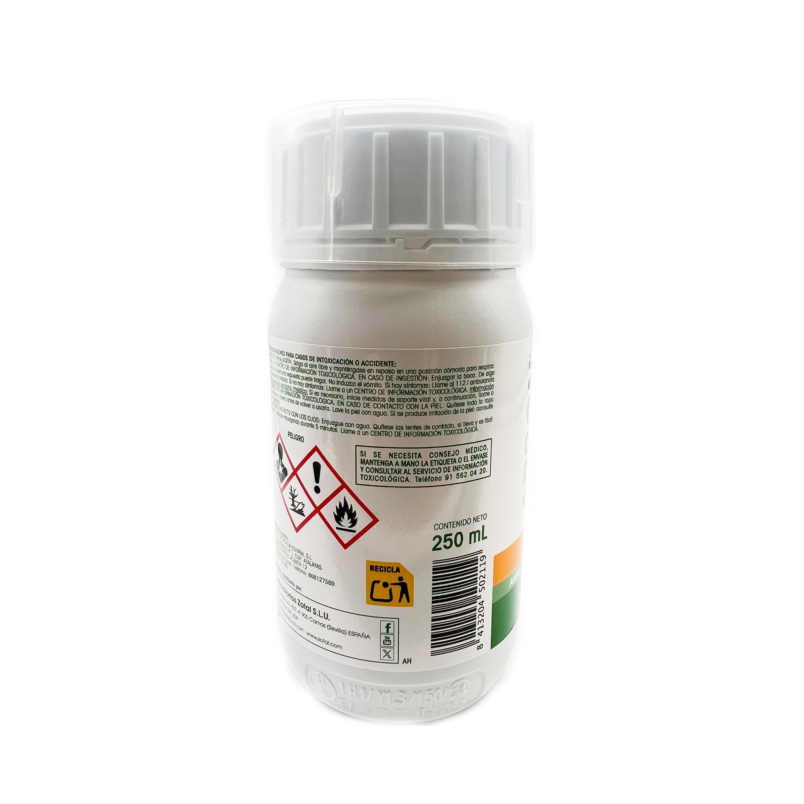 Zotal Insecticida Insectos Voladores y Rastreros con Efecto Residual - 250 ml -