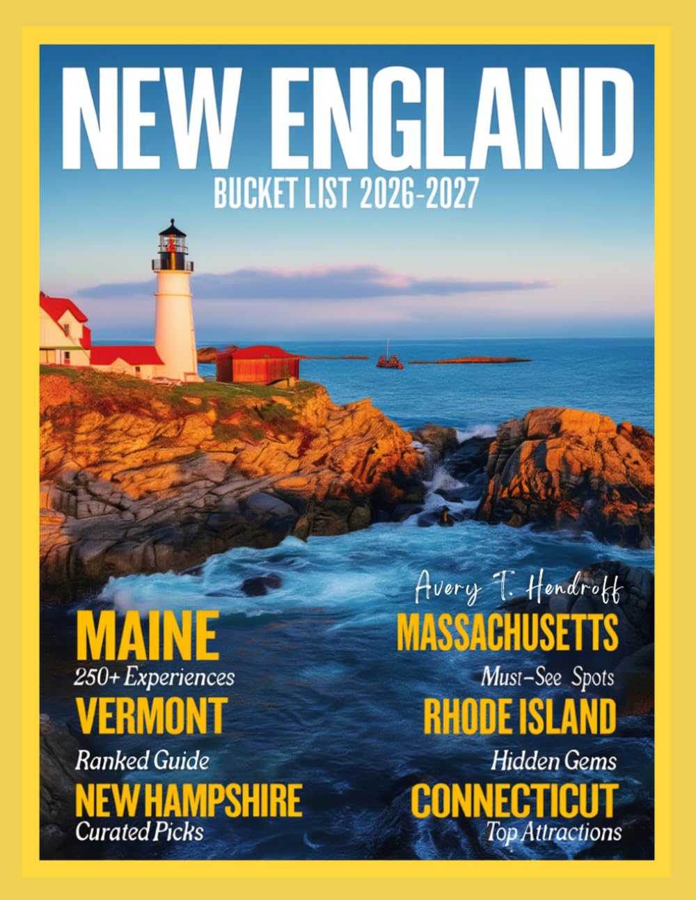 NEW ENGLAND BUCKET LIST 2026–2027: Unforgettable Places, Iconic Experiences, and Hidden Gems Across Maine, Vermont, New Hampshire, Massachusetts, Rhode Island & Connecticut (ENDLESS VACATION SERIES)