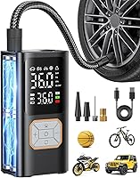 Vista 1 de Compresor de aire portátil para inflador de neumáticos, bomba de aire de 150 PSI para neumáticos de automóvil, bomba de compresor de aire