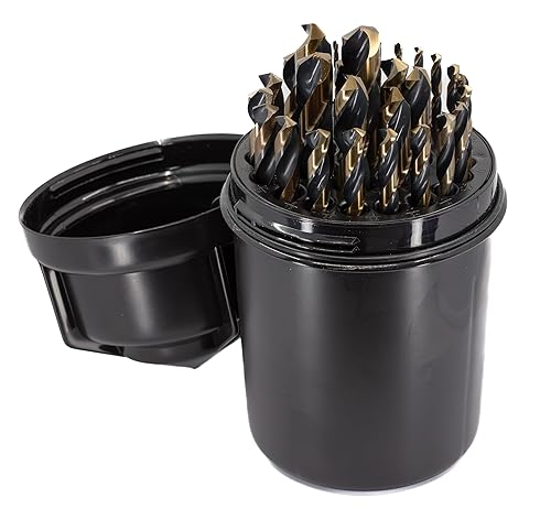 Miniatura 3 de Drill América kfd29ml-pc Mecánica Longitud KFD Juego de brocas en caja de plástico 11612X 64ths 29piezas