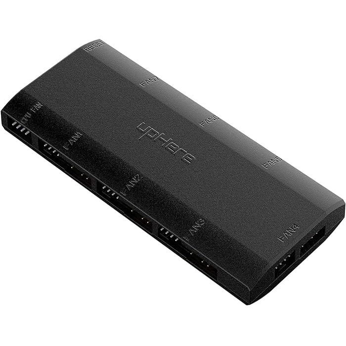 Buy upHere 7Port 4PIN SATA PWM 5V 3PIN ADDRESSABLE RGB Fan Hub