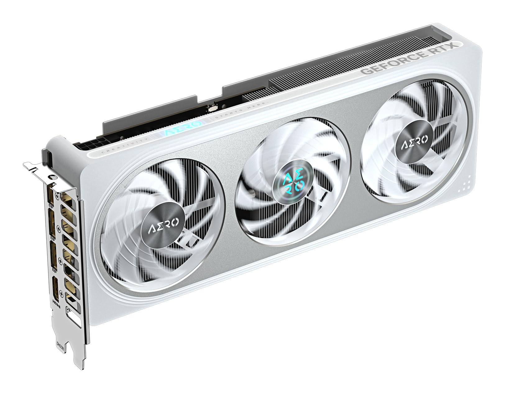 Gigabyte GeForce RTX 5060 AERO OC 8G Scheda Grafica - 8GB GDDR7, 128bit, PCI-E 5.0, 2595 MHz Frequenza core, 3 x DisplayPort, 1 x HDMI, GV-N5060AERO OC-8GD