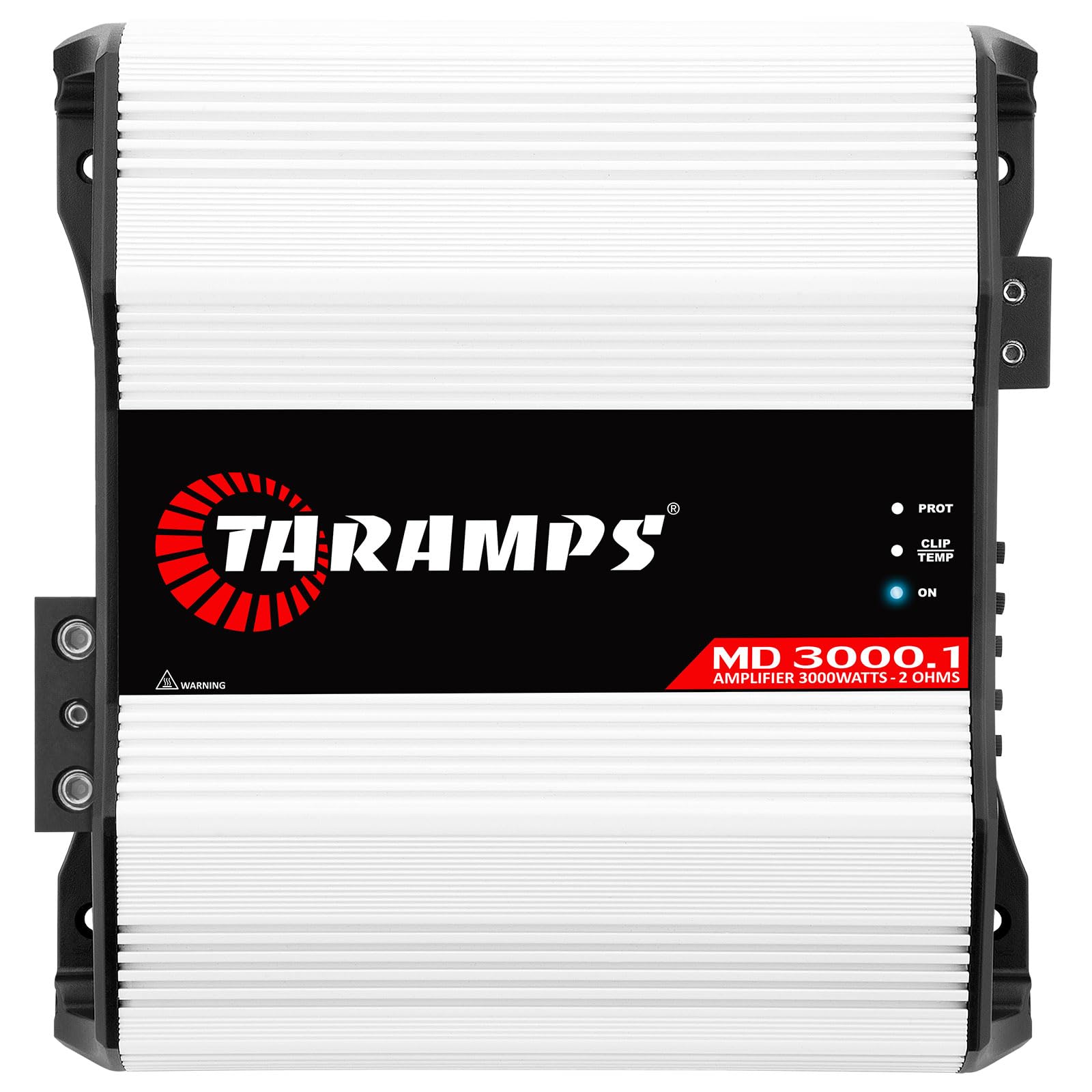 Taramp's MD 3000.1 Full Range Amplifier 3000 Watts RMS 2 Ohms 1 Channel High Efficiency Mono Amplifier Class D, Bass Boost Car Audio Sound Monoblock, Crossover, High Power Amp