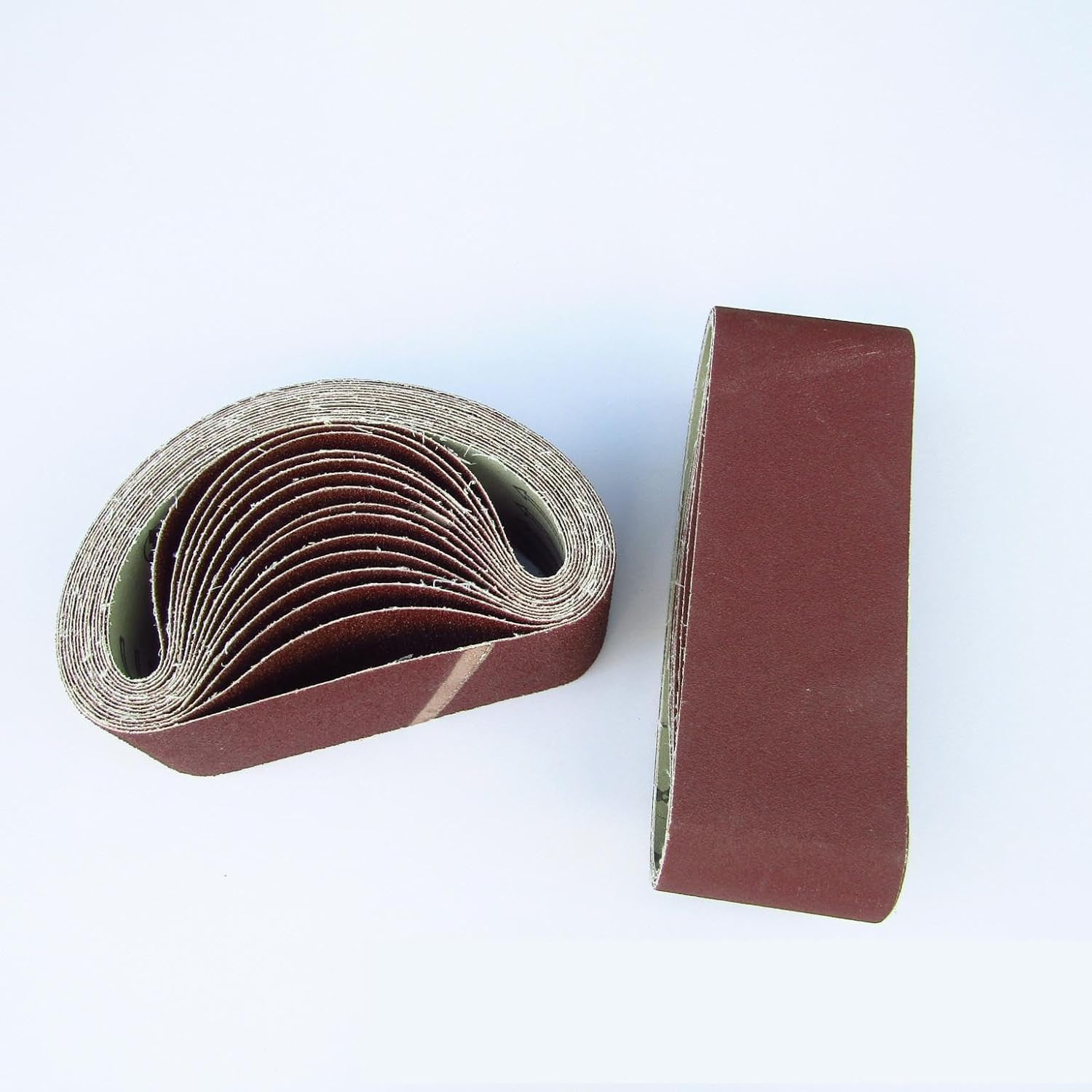 Paski szlifierskie, 10 szt. pasów ściernych 533 * 75 mm Kx167 do szlifierek, polerowanie metalu, pas ścierny(100)