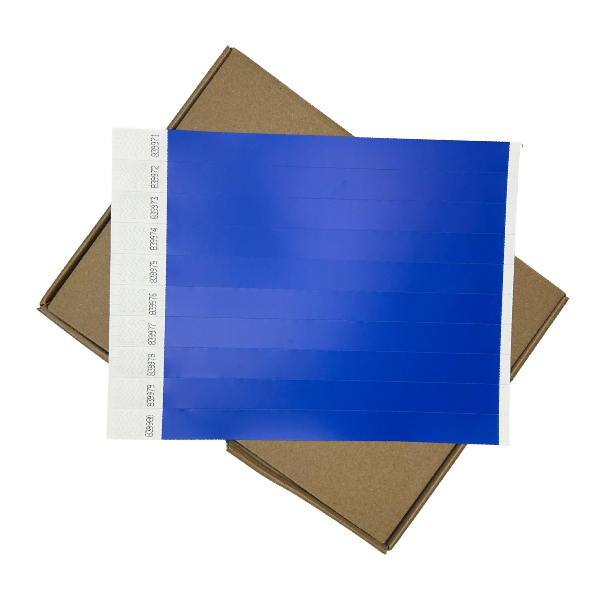 Braccialetti Identificativi KINBOM - 1000pz Impermeabili, Per Eventi E Feste, Colore Blu - Foto 7