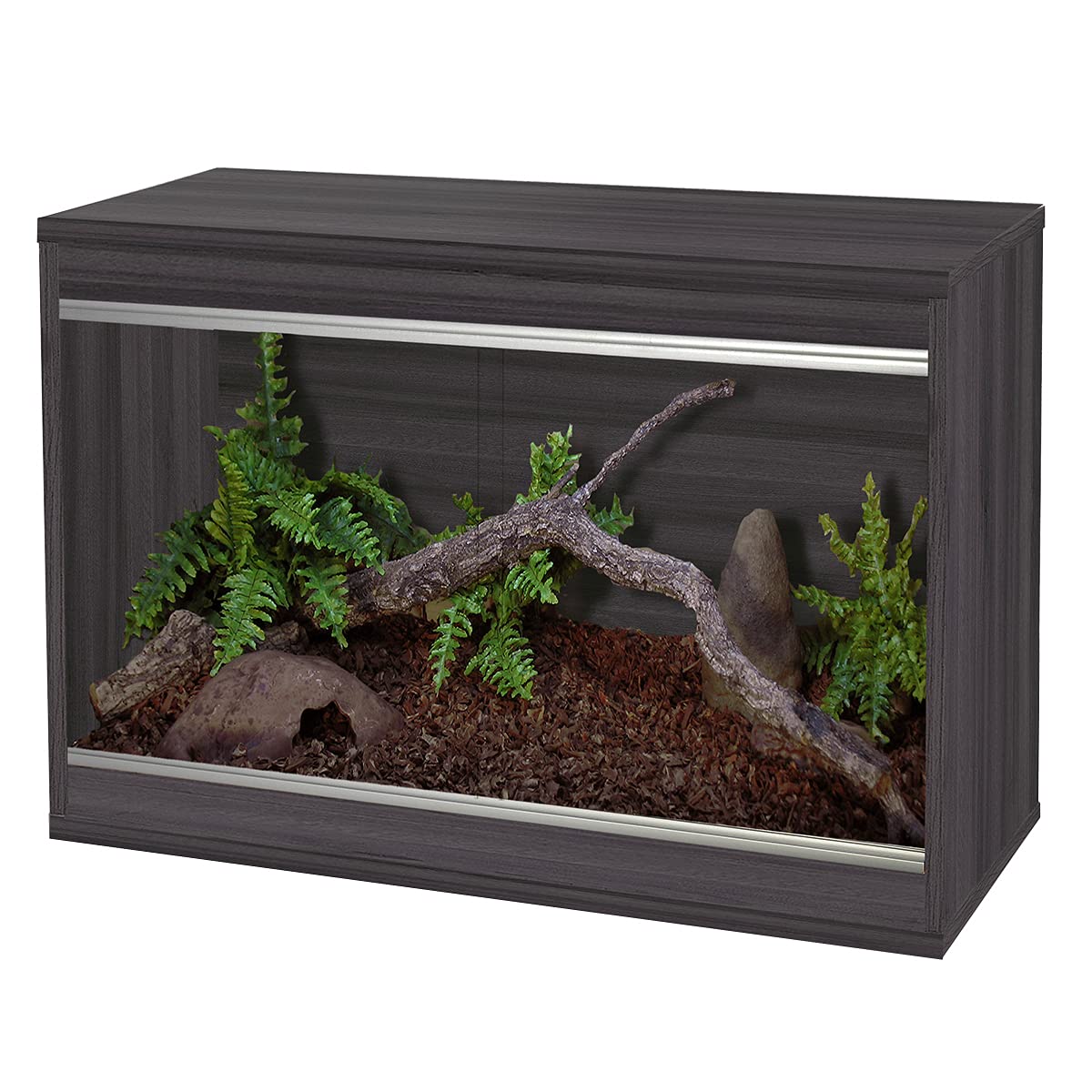 Vivexotic Repti-Home Small Grey (PT4168) L57.5cm x D37.5cm x H42.1cm
