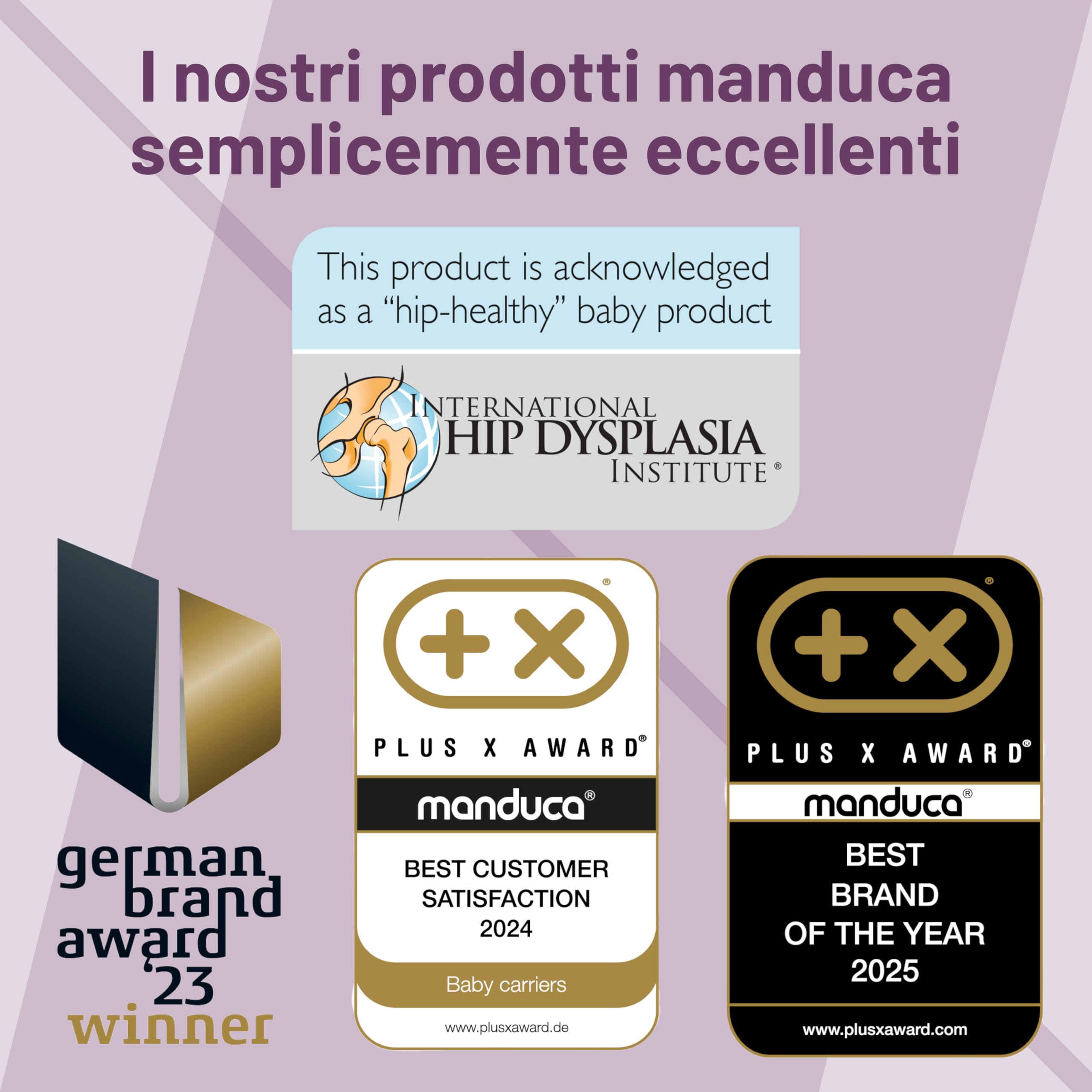 manduca Sling - Fasciatoio Neonato - Marsupio Elastico e per neonati dalla nascita fino a 15 kg - Puro cotone biologico - Leopardo