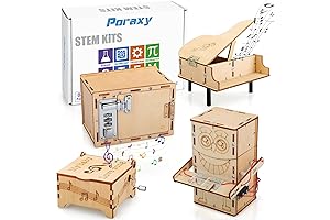 Poraxy STEM Building Kits for Kids Ages 8-12: Unleash Creativity and Nurture Scientific Curiosity