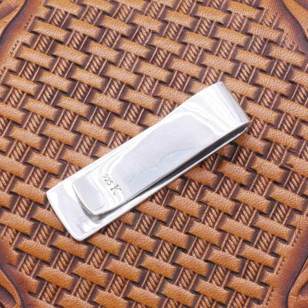 Amazon.co.jp: シルバー925 メンズ アクセ 燻し銀 マネークリップ