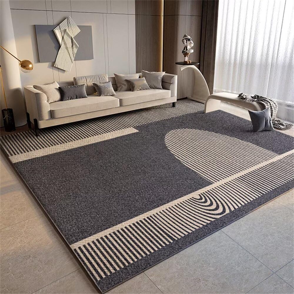 Tapis lavable en machine idéal pour salon accueillant un grand chien
