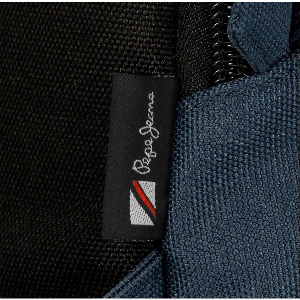 Pepe Jeans Aris Sac à dos pour ordinateur portable, double compartiment, 15,6 pouces, différentes couleurs, 31 x 44 x 17,5 cm, sac à dos d'école en polyester par Joumma Bags