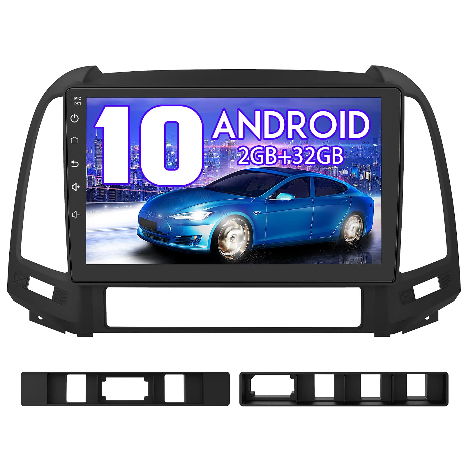 Buy j Junsun Car Radio for Hyundai Santa Fe 20062012 Android 10 Car