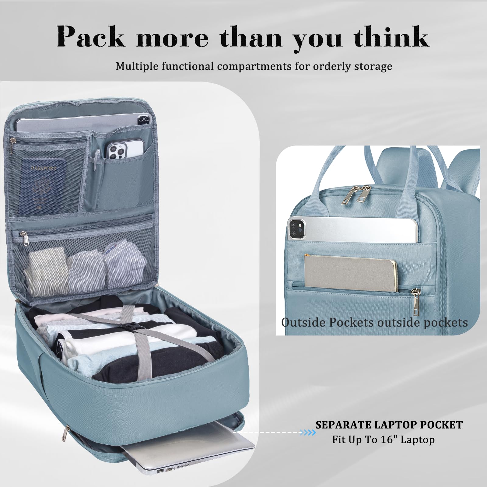 Zaino Da Cabina Easyjet 45x36x20, Bagaglio A Mano, Unisex, Nuovo