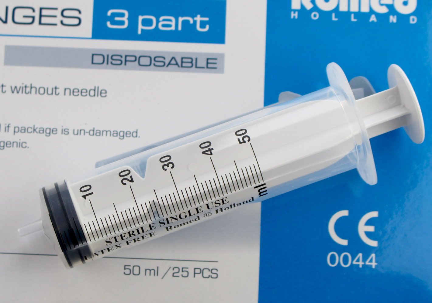 Romed Einmalspritzen 3-teilig – 50 Stück, 2-3 Ml Produktbild-Vorschau 3