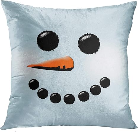 snowman throw pillows