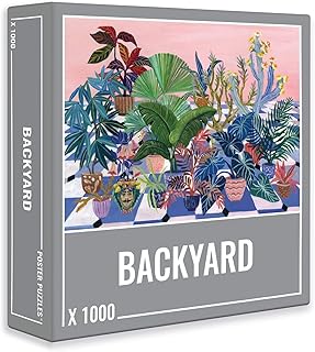 Comprar Rompecabezas Cloudberries Backyard - ¡Genial Rompecabezas de 1000 Piezas para Adultos con un Ambiente de jardín Relajado, repleto de Hermosas Flores! The Forest Stewardship Council