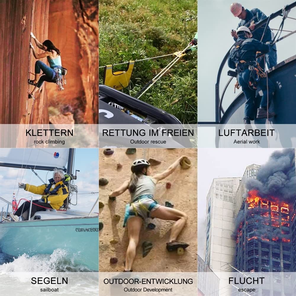 Puleggia In Acciaio Per Verricello - Portata 4 Tonnellate, Per Funi 1-8mm, Design Sicuro Con Parti Mobili - Foto 2