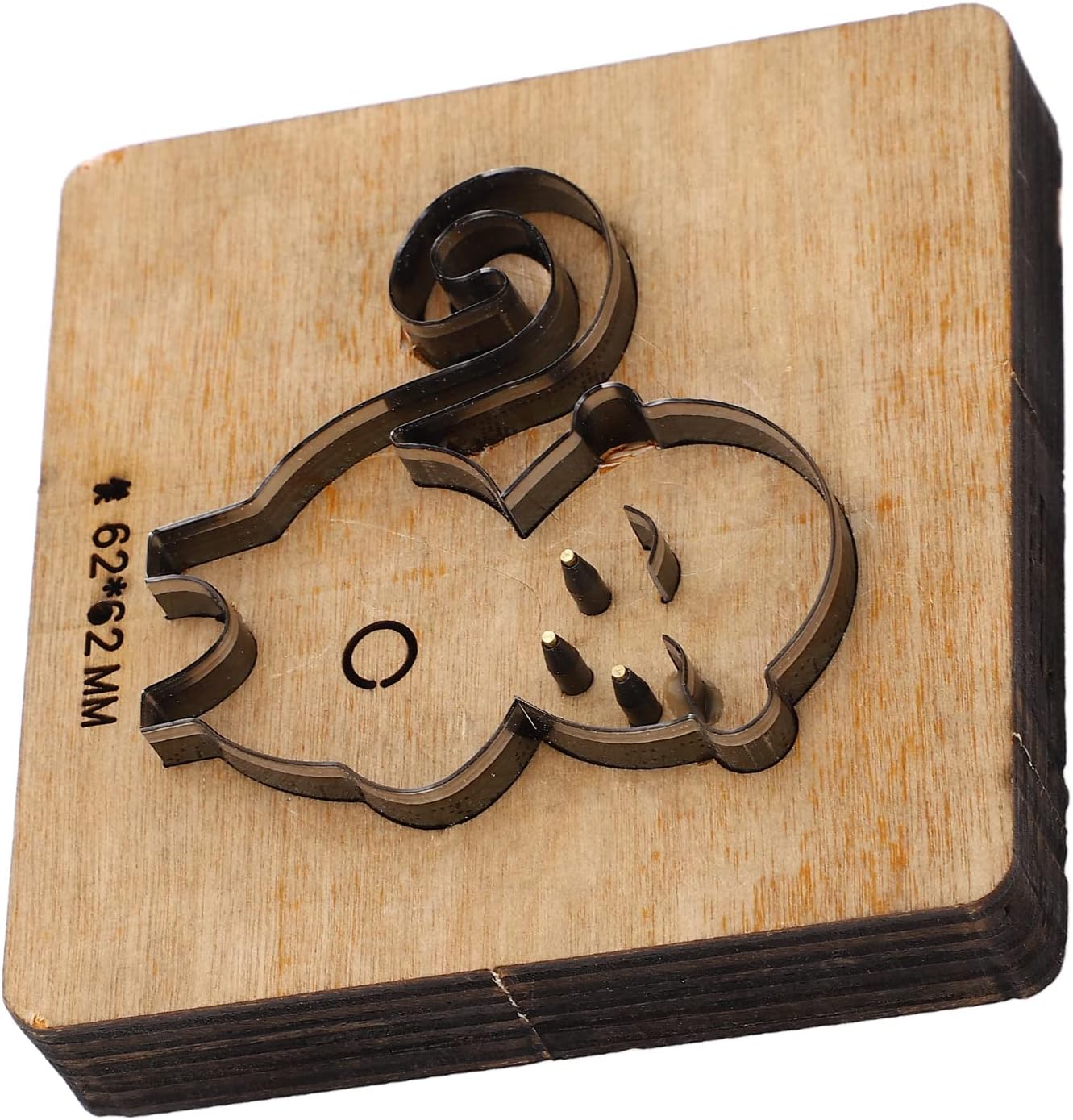 Alloy Steel Leather Cutting Die in Monkey Shape - High Hardness Stamping Punching Mold for DIY Craft Projects - Industrial Tool Compatible with Leather Hammer and Manual Stamping