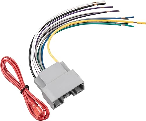 RED WOLF Cableado de radio de automóvil para Dodge Dakota Chrysler 300 Jeep Grand Cherokee 2008-2010 Receptor de radio Sirius CD Player Instalar