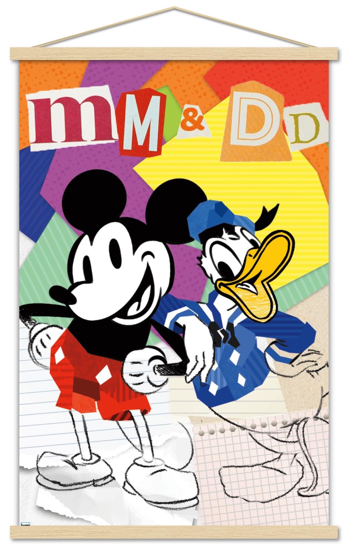 Amazon.com: Trends International Disney Mickey Mouse & Donald