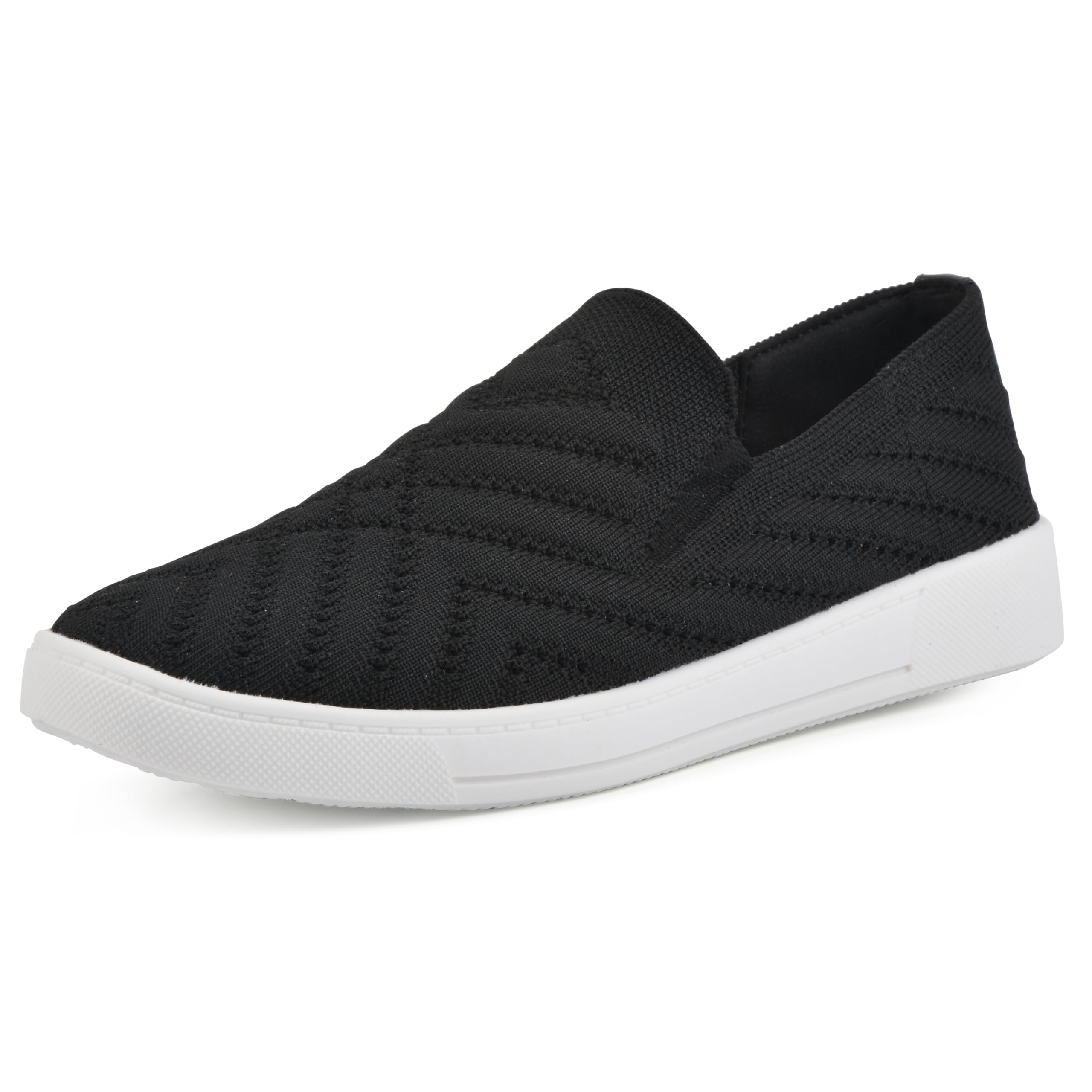 WHITE MOUNTAIN Baskets Upbear Pour Femme, Noir/tissu, 6