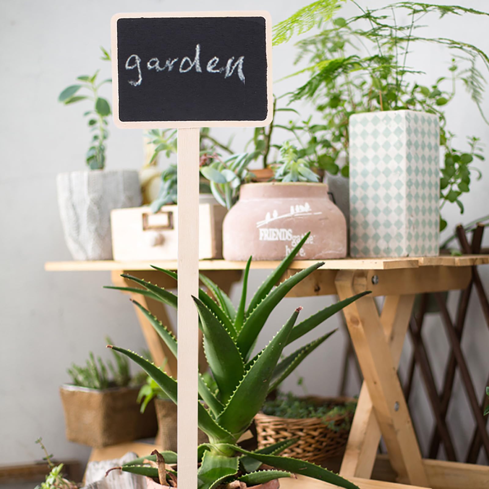 Relaxdays plantenlabels, set van 100, tuin & moestuin, plantenbordjes Relaxdays plantenlabels, set van 100, tuin & moestuin, plantenbordjes