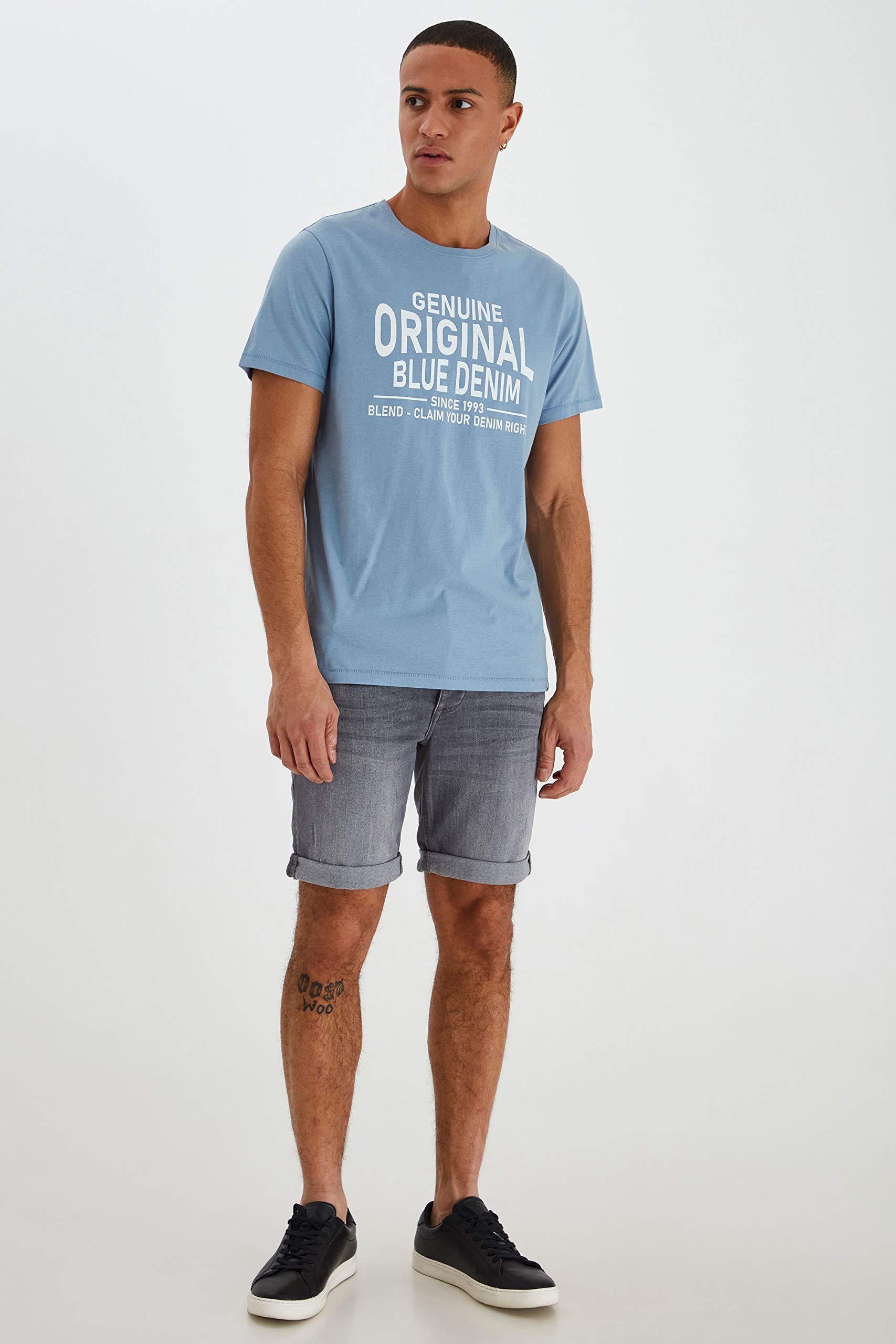 Blend BHMartels Herren Jeans Shorts Kurze Denim Hose