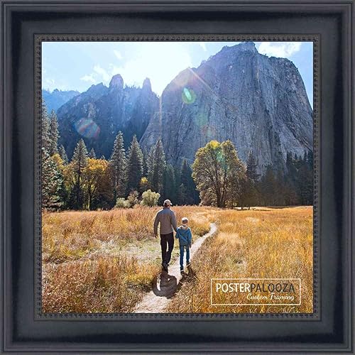 Miniatura 9 de Poster Palooza Marco completo de madera tradicional negra de 28 x 40 pulgadas con acrílico UV, respaldo de tablero de espuma y herrajes
