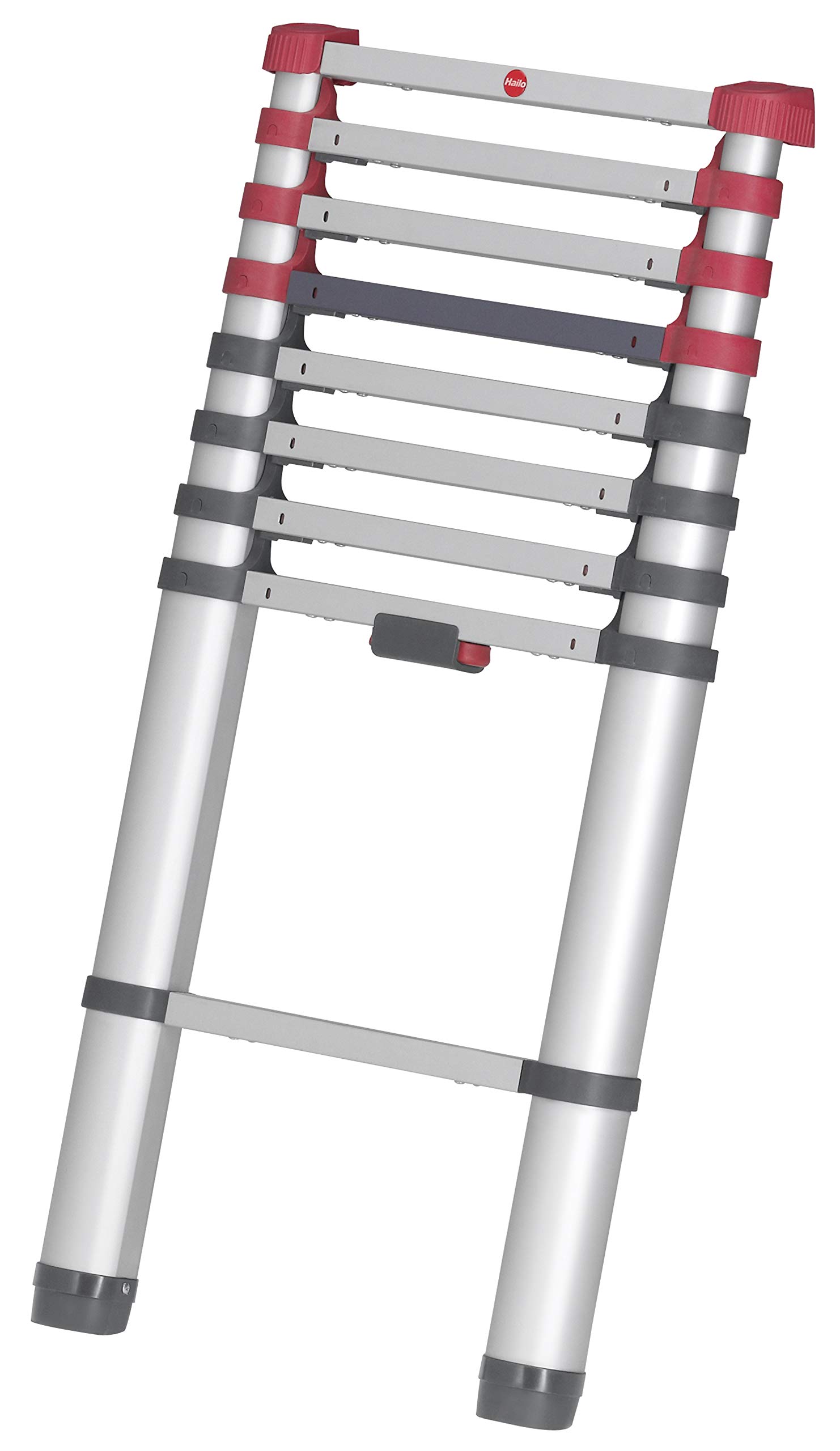 Echelle télescopique Pliable 9 échelons 2,6m/3,4m en Aluminium Hailo Flexline