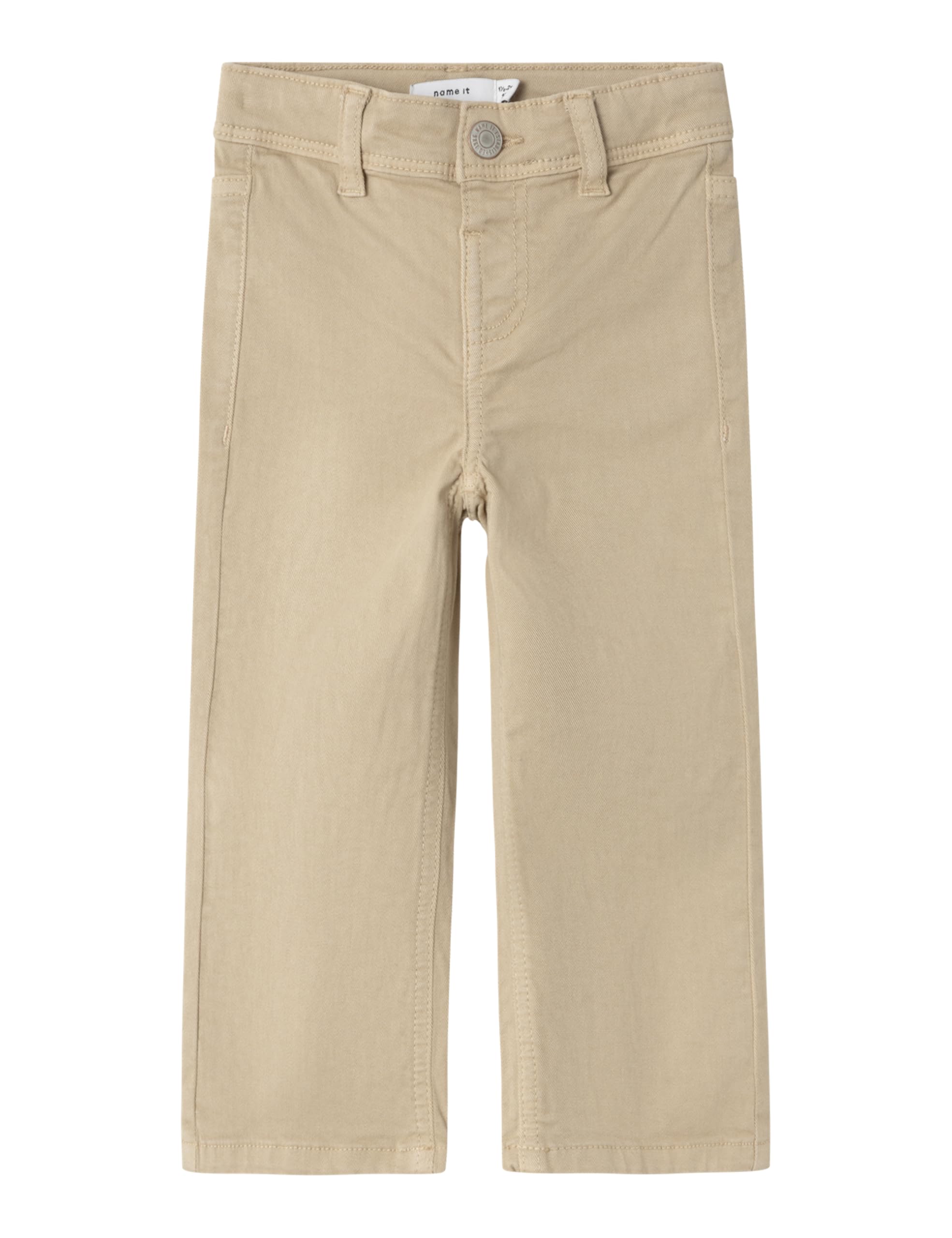 Pantaloni In Twill Name IT Nmfpolly Wide, Per Bambine E Ragazze, Con Cintura Regolabile, Modello TB - 6