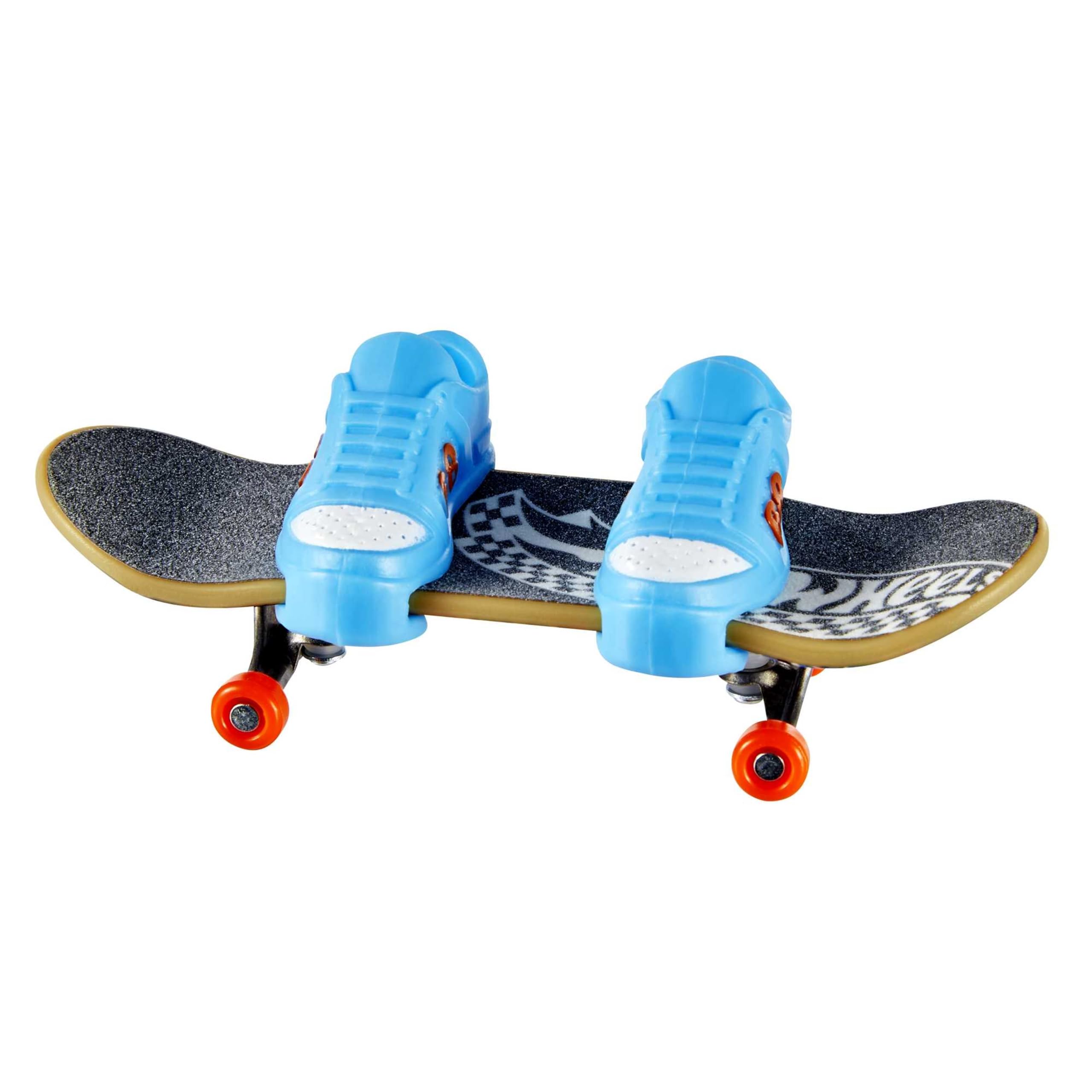 Hot Wheels Skate - Tony Hawk fingerboard e scarpe da skate removibili, progettato in collaborazione con Tony Hawk (Un set a sorpresa tra stili assortiti), giocattolo per bambini 5+ anni, HGT46