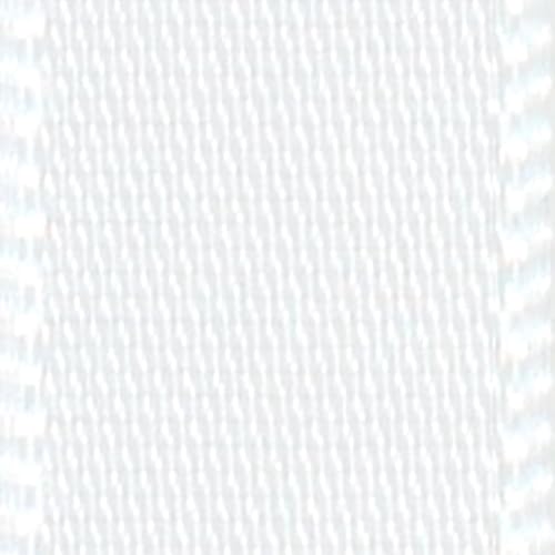 Miniatura 4 de Offray Cinta de satén de una sola cara de 12 pulgada de ancho, 21 pies en total, color blanco