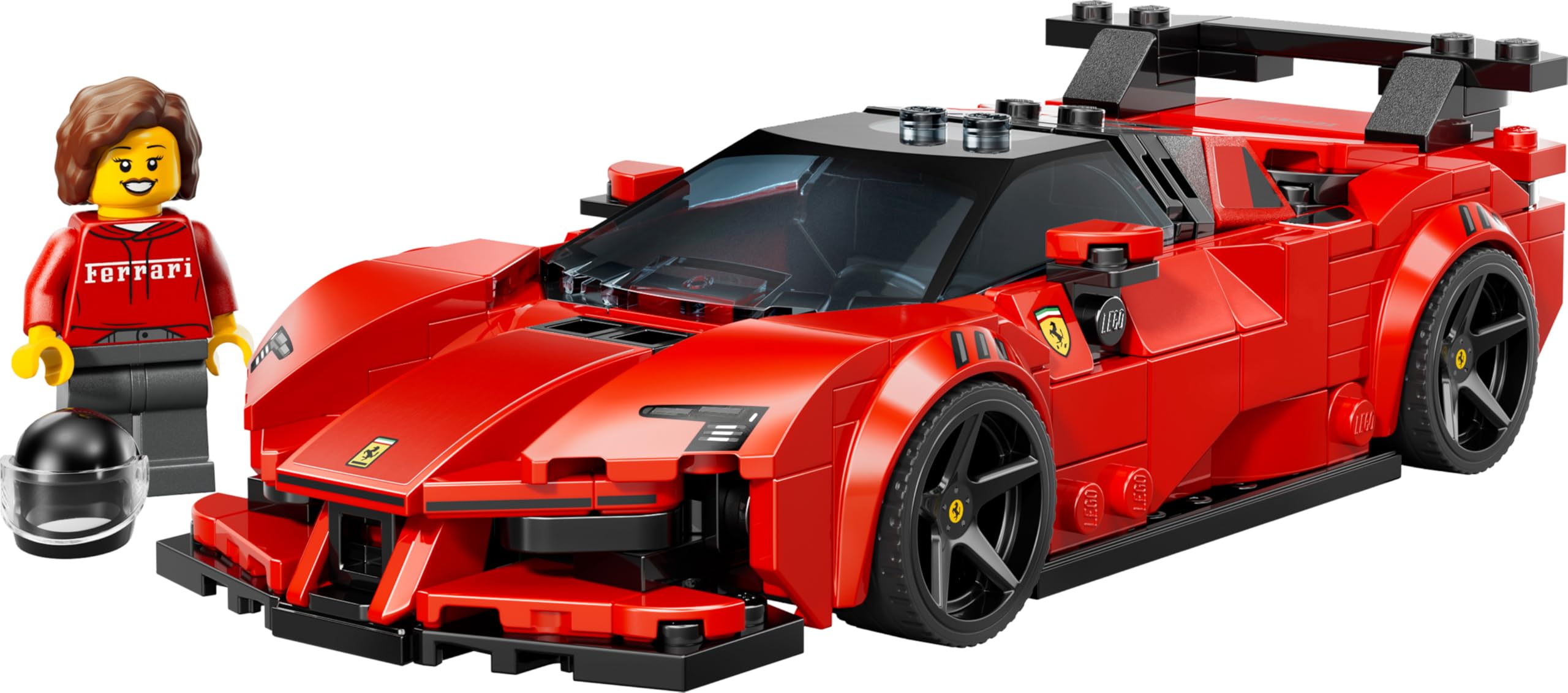LEGO Speed Champions Voiture de Course Ferrari SF90 XX Stradale - Jouet Voiture pour Garçon dès 9 Ans - Maquette - Minifigurine Collector de Pilote - Idée de Cadeau pour la Fête des Pères 77254