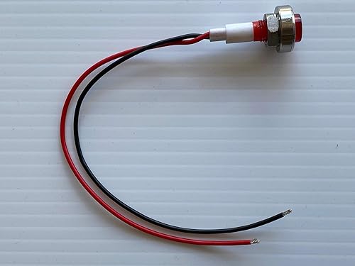 Miniatura 9 de Kit de interruptor giratorio de motor TARP con disyuntor y luz indicadora 12VDC 50 amperios