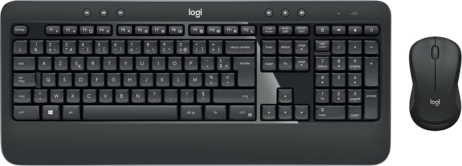 Logitech MK540 billentyűzet részletei