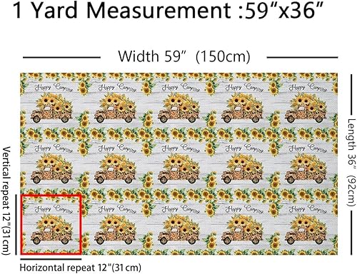 Miniatura 4 de Feelyou The Yard - Tela de tapicería de gimnasia para los amantes de la gimnasia, tela de tapicería para sillas, deportes de gimnasia, animadoras,