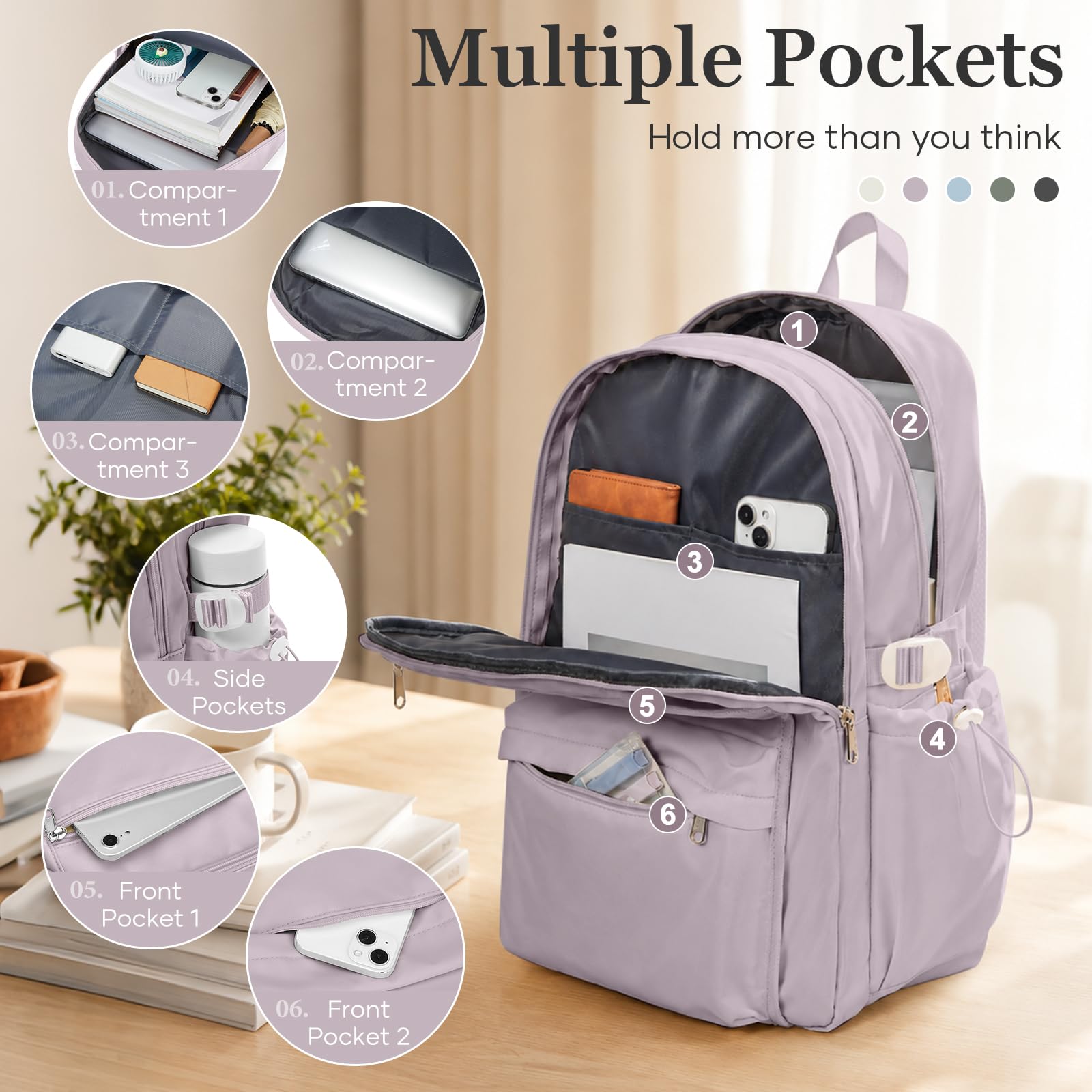 Lendolk Mochila escolar para niños y niñas